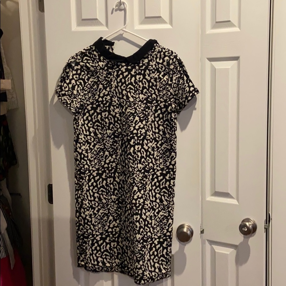 Black and white dress